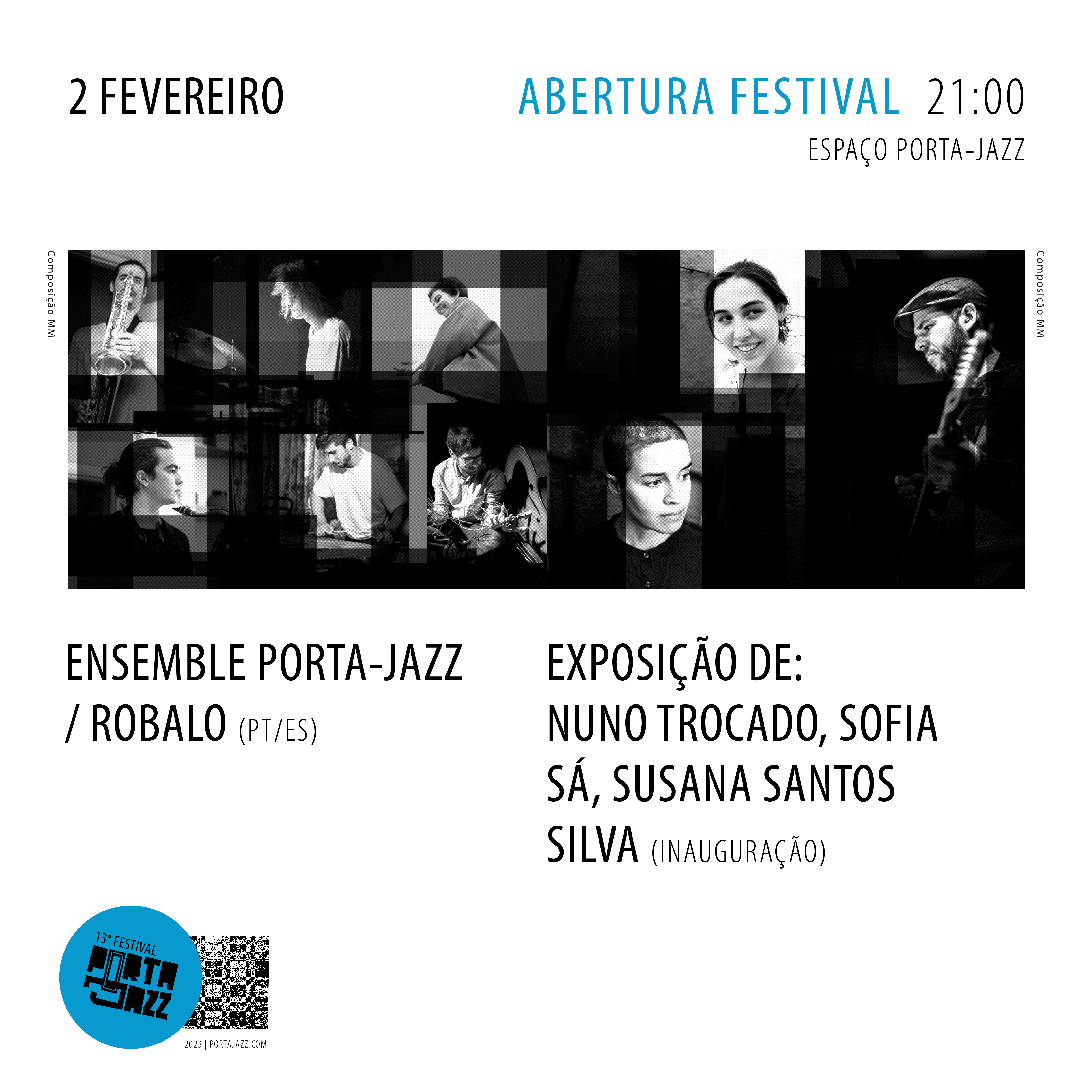 Foto abertura 13º Festival Porta-Jazz